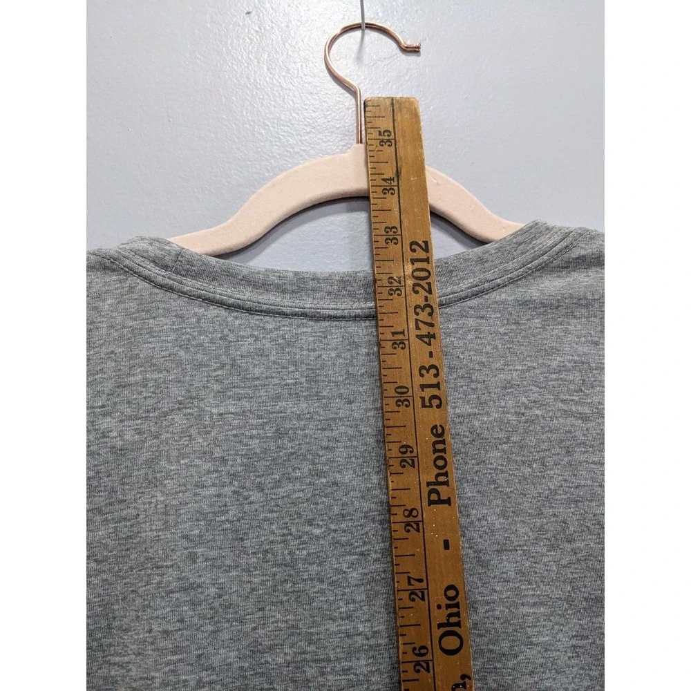 adidas Aeroready Gray Shirt Men 2XL Performance Sportswear Workout Sports Logo